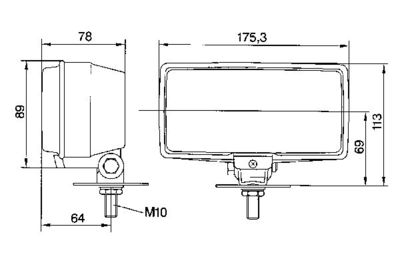 FAR FAZA LUNGA BOSCH 0306604001 3