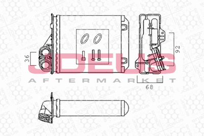WäRMETAUSCHER INNENRAUMHEIZUNG