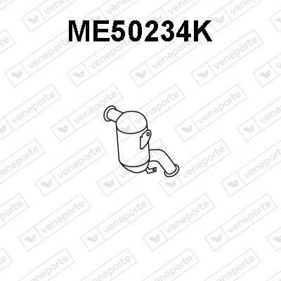 Катализатор VENEPORTE ME50234K для MERCEDES-BENZ VANEO