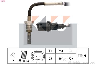 SENSOR ABGASTEMPERATUR