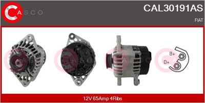 CASCO CAL30191AS Генератор  для FIAT BRAVA (182_) 1.4 12 V (182.BA)