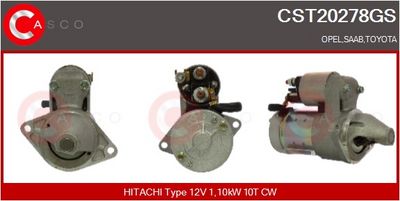 STARTER CASCO CST20278GS