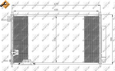 CONDENSATOR CLIMATIZARE NRF 35740 5