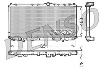 DENSO DRM33060 Крышка радиатора  для VOLVO V40 (Вольво В40)