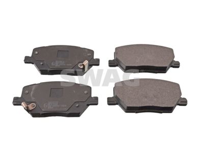 Комплект тормозных колодок, дисковый тормоз SWAG 19 11 6381 для JEEP COMPASS