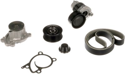 Vodní pumpa + klínový žebrový řemen GATES KP17PK1570