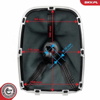 Pomello leva cambio ESEN SKV 63SKV570