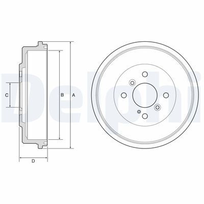 Brake Drum BF565