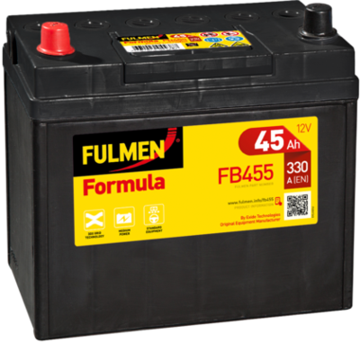 Стартерная аккумуляторная батарея FULMEN FB455 для GEELY MK