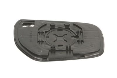 Zijspiegel glas Links (asferisch, met verwarming) past: RENAULT KOLEOS I HY 07.08-10.11