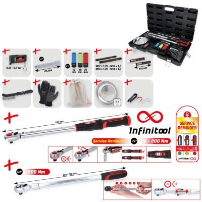 Momentový kľúč - sada KS TOOLS 516.2450