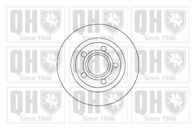 QUINTON HAZELL BDC5206 Тормозной диск 