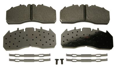 Remblokken set Achter/Voor MERITOR ELSA 225-3 past: RVI C, D, MAGNUM, PREMIUM 2  VOLVO 7700, 8500, 8700, 9700, 9900, FE, FE II, FH, FH II, FH16, FM, FM II, FMX II D11A-370-G9A300 01.99-