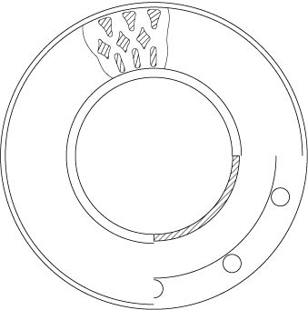 Brake disc voor Links/Rechts (375mmx45mm)