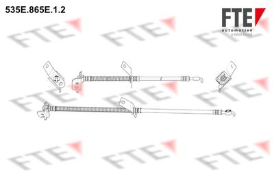 FTE 9240763 Тормозной шланг  для HYUNDAI i30 (Хендай И30)