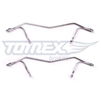 Комплектующие, колодки дискового тормоза TOMEX Brakes TX 44-62 для LANCIA ZETA