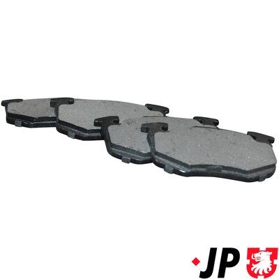 Sada brzdových destiček, kotoučová brzda JP GROUP 4163701110