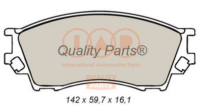 Комплект тормозных колодок, дисковый тормоз IAP QUALITY PARTS 704-11070 для MAZDA XEDOS