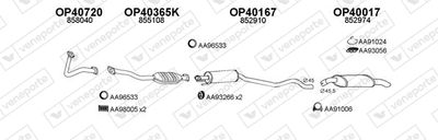 SISTEM DE ESAPAMENT VENEPORTE 400496