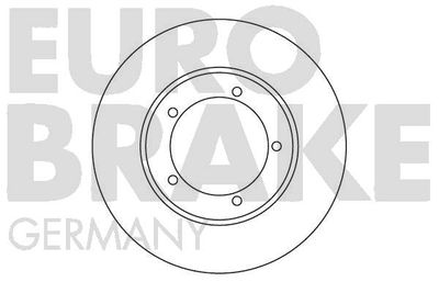 Тормозной диск EUROBRAKE 5815204901 для WARTBURG 353
