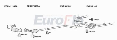 Układ wydechowy EUROFLO RNLAG20D3018E