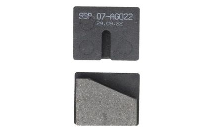 Remblokken set Achter dikte16,8mm past: JCB 3CX, 3CX SITEMASTER, 3CX-2, 3CX-4, 3CXC, 3CXS, 3CXT, 4CX, 4CXC