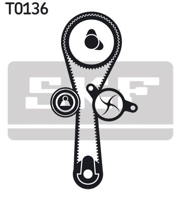 Timing Belt Kit VKMA 06010