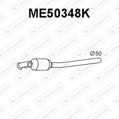 Катализатор VENEPORTE ME50348K для MERCEDES-BENZ VANEO