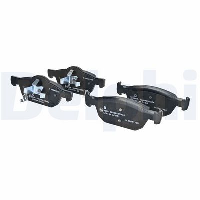 Remblokken set Voor , past: HONDA ACCORD VIII, CIVIC IX, CIVIC X 1.0-2.4 06.08-12.22