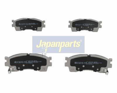 комплект спирачно феродо, дискови спирачки JAPANPARTS PA-K17AF