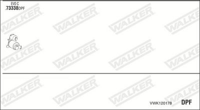 SISTEM DE ESAPAMENT WALKER VWK120178