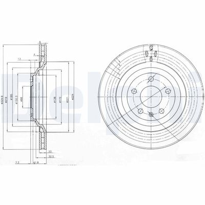 Brake Disc BG3991