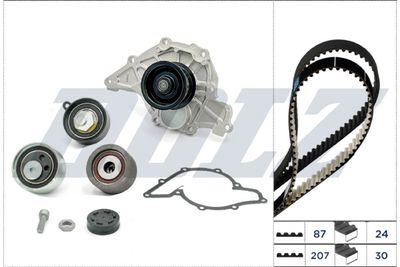 WASSERPUMPE + ZAHNRIEMENSATZ