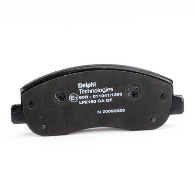 BREMSBELAGSATZ SCHEIBENBREMSE DELPHI LP2190 38