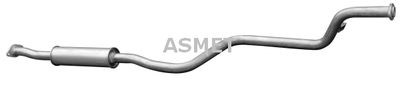 ASMET 11.031 Глушитель выхлопных газов  для MAZDA 626 V Station Wagon (GW) 1.8