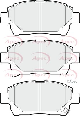 Brake Pad Set APEC PAD1722