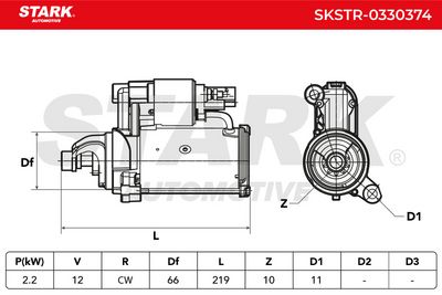 стартер STARK SKSTR-0330374