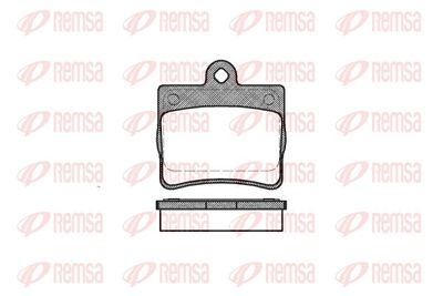 Brake Pad Set, disc brake 0630.00