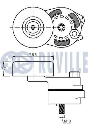 INTINZATOR CUREA CUREA DISTRIBUTIE RUVILLE 541991 1