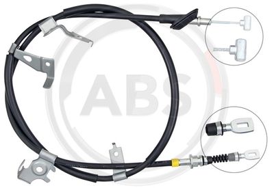 A.B.S. K13478 Трос ручного тормоза  для SUZUKI SX4 (EY, GY) 1.6 VVT (RW 416)