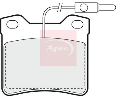 APEC Brake Pad Set, disc brake PAD678