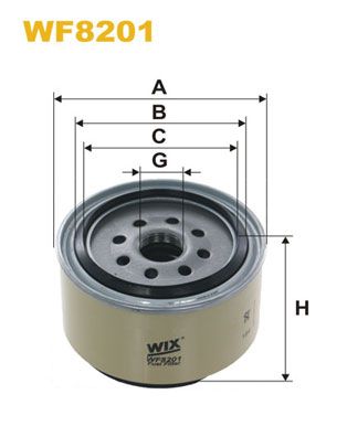 Топливный фильтр WIX FILTERS WF8201 для CHRYSLER GRAND VOYAGER
