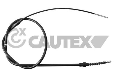 Тросик, cтояночный тормоз CAUTEX 468007 для VW CORRADO