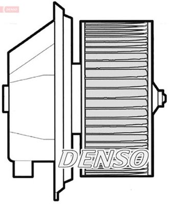 DENSO DEA09001 Вентилятор салона  для FIAT TIPO (Фиат Типо)