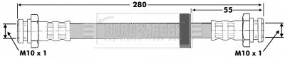 BORG & BECK BBH6365 Тормозной шланг  для MAZDA 323 F IV (BG) 1.8 4WD