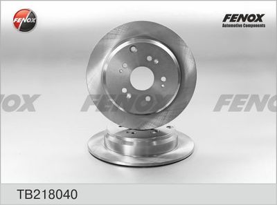 FENOX TB218040 Тормозные диски  для ACURA  (Акура Рдx)