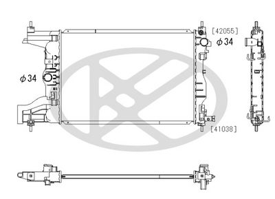 Radiator, racire motor Koyorad PL313439