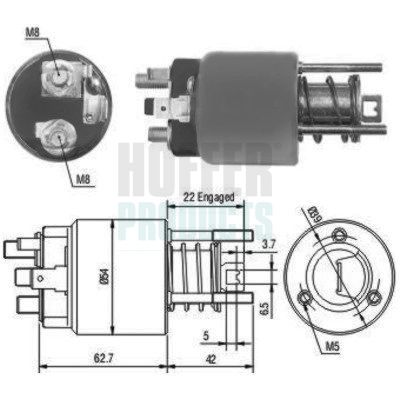 SOLENOID ELECTROMOTOR