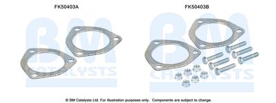 Монтажен комплект, изпускателна тръба BM Catalysts FK50403