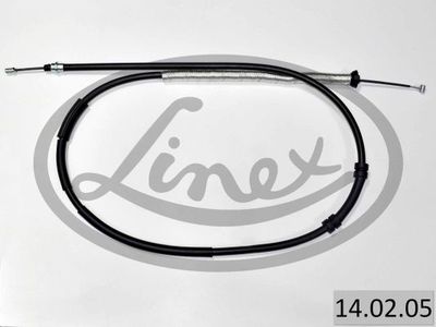 LINEX 14.02.05 Трос ручного тормоза  для FIAT STILO (Фиат Стило)